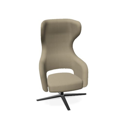 SANDIE Lounge-Sessel | 4-Stern-Fußkreuz, Synchronmechanik