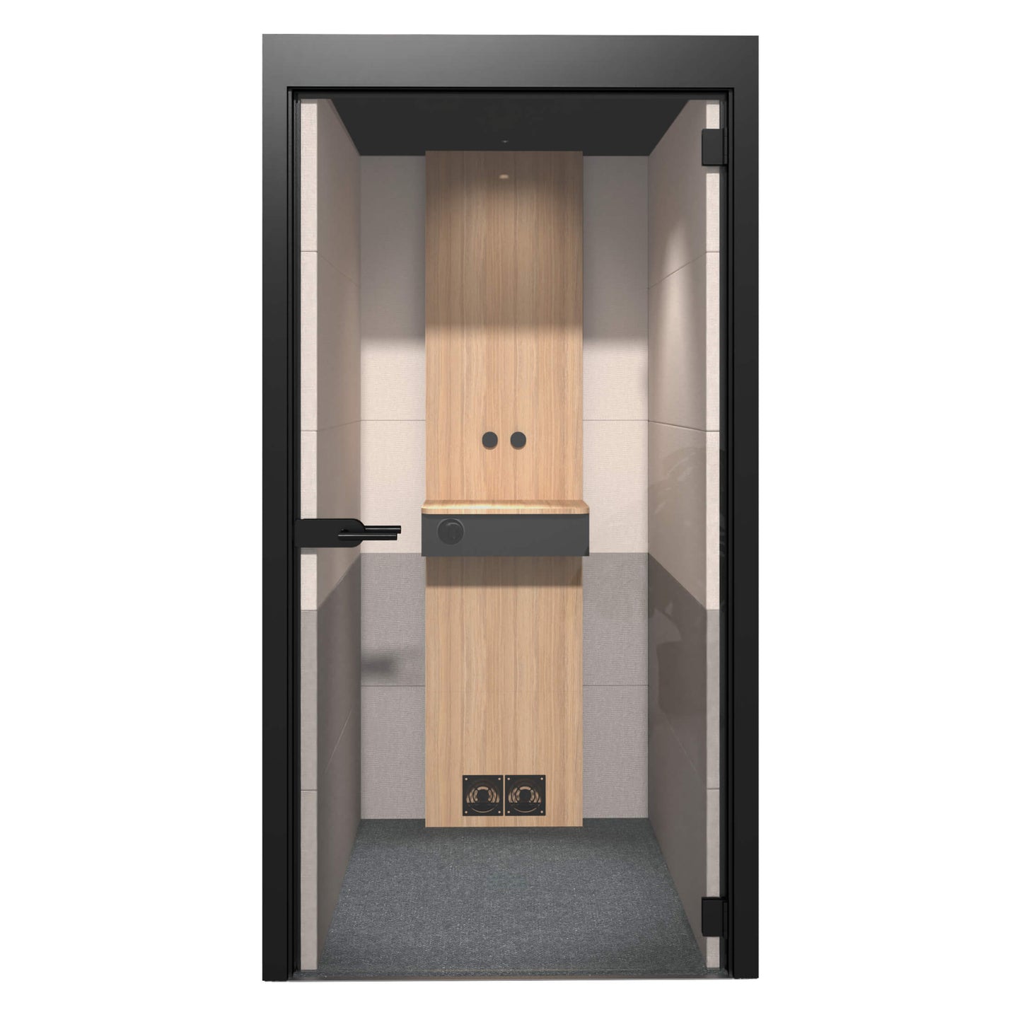 SILENT ROOM S - telephone box | Sound-absorbing telephone booth, upholstery fabrics BERTA / VELITO / SYNERGY