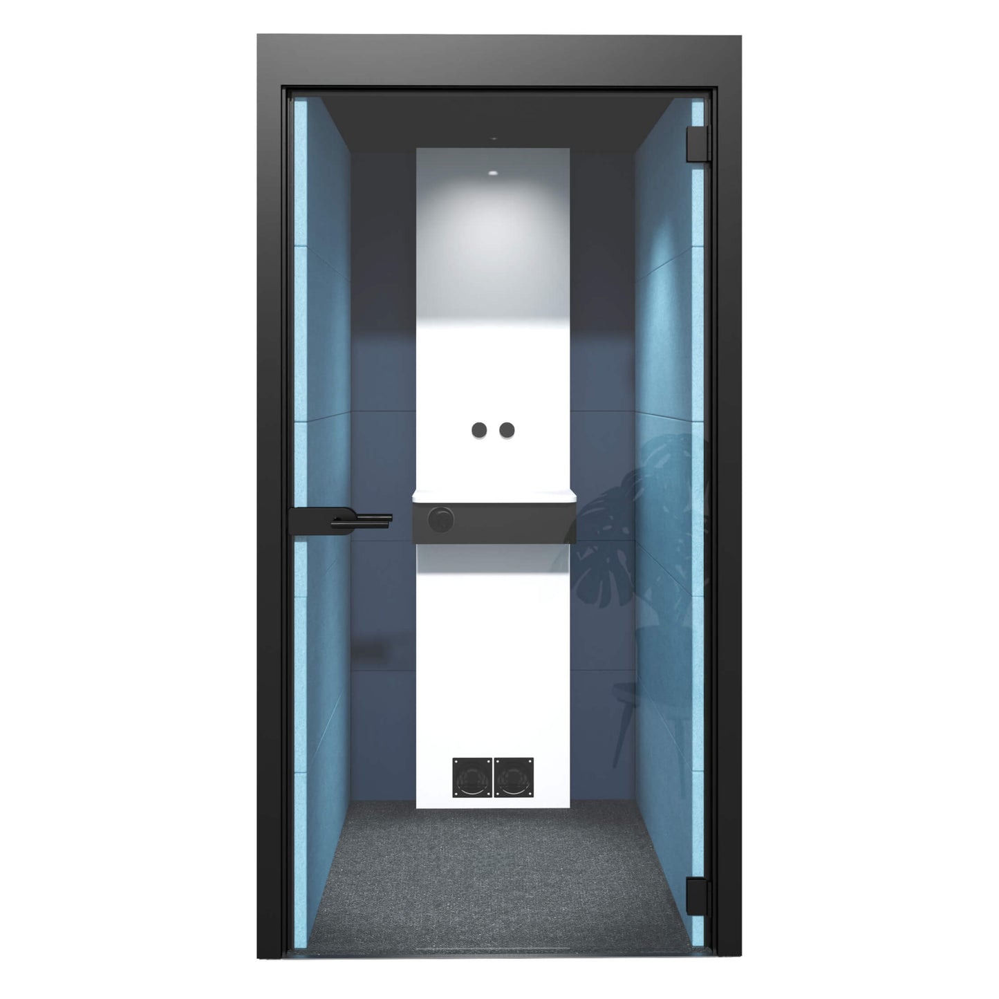 SILENT ROOM S - telephone box | Sound-absorbing telephone booth, upholstery fabrics BERTA / VELITO / SYNERGY