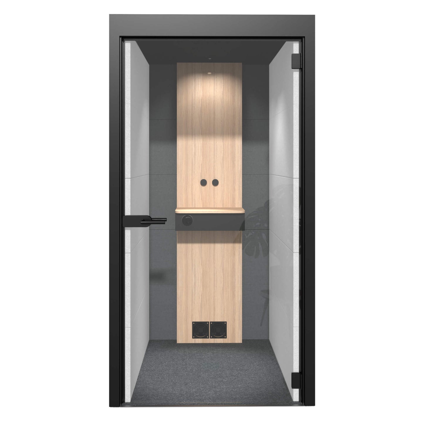SILENT ROOM S - telephone box | Sound-absorbing telephone booth, upholstery fabrics BERTA / VELITO / SYNERGY