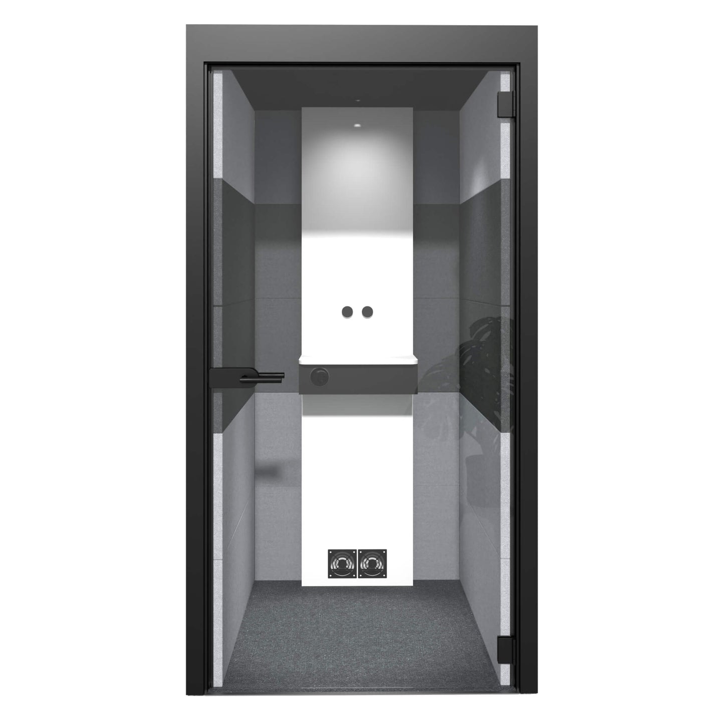 SILENT ROOM S - telephone box | Sound-absorbing telephone booth, upholstery fabrics BERTA / VELITO / SYNERGY
