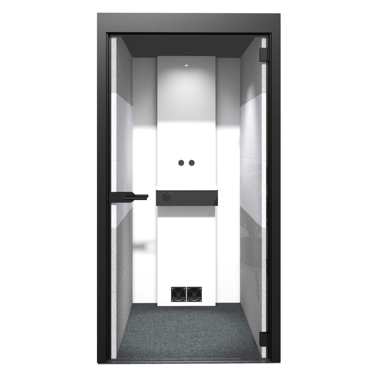SILENT ROOM S - telephone box | Sound-absorbing telephone booth, upholstery fabrics BERTA / VELITO / SYNERGY