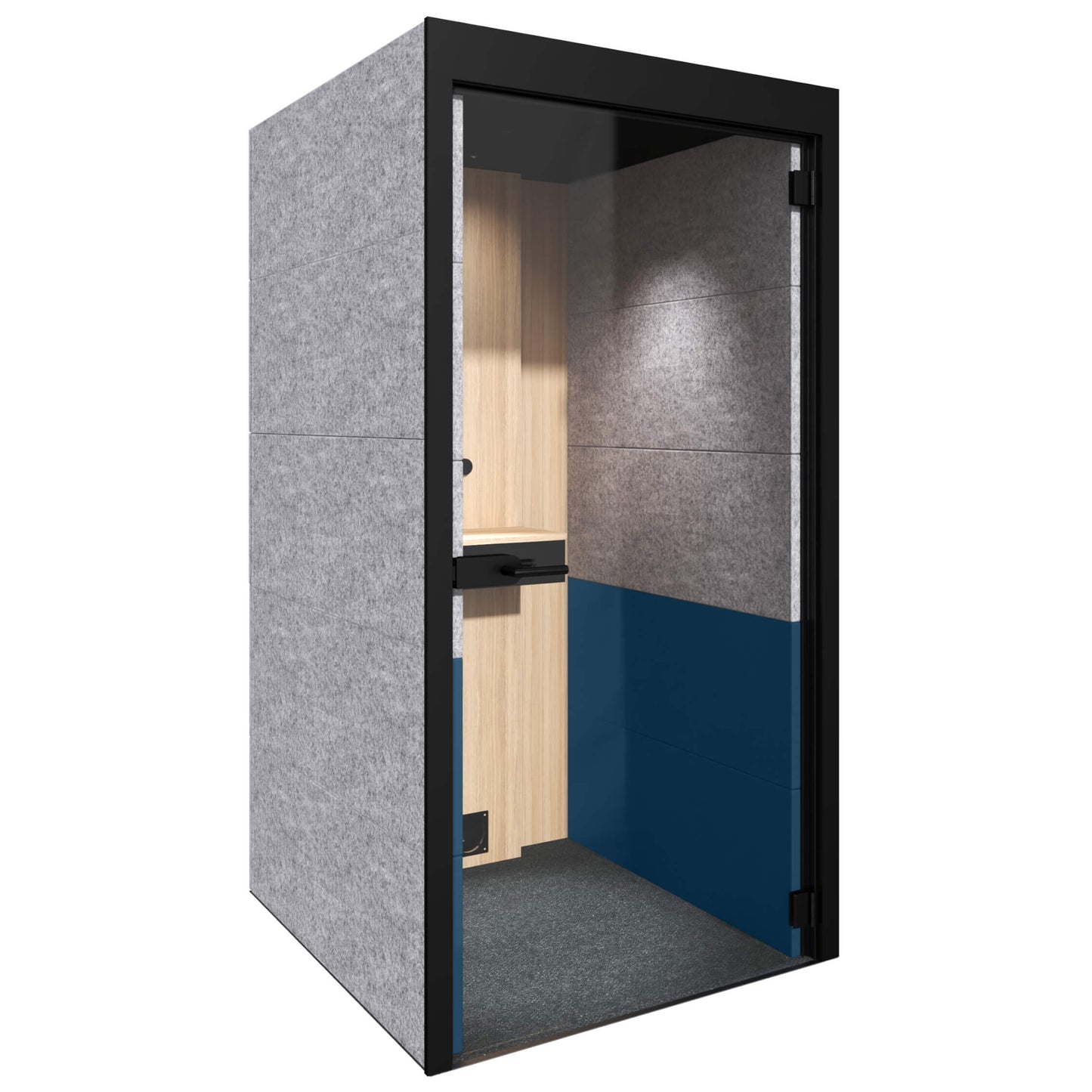 SILENT ROOM S - telephone box | Sound-absorbing telephone booth, upholstery fabrics BERTA / VELITO / SYNERGY