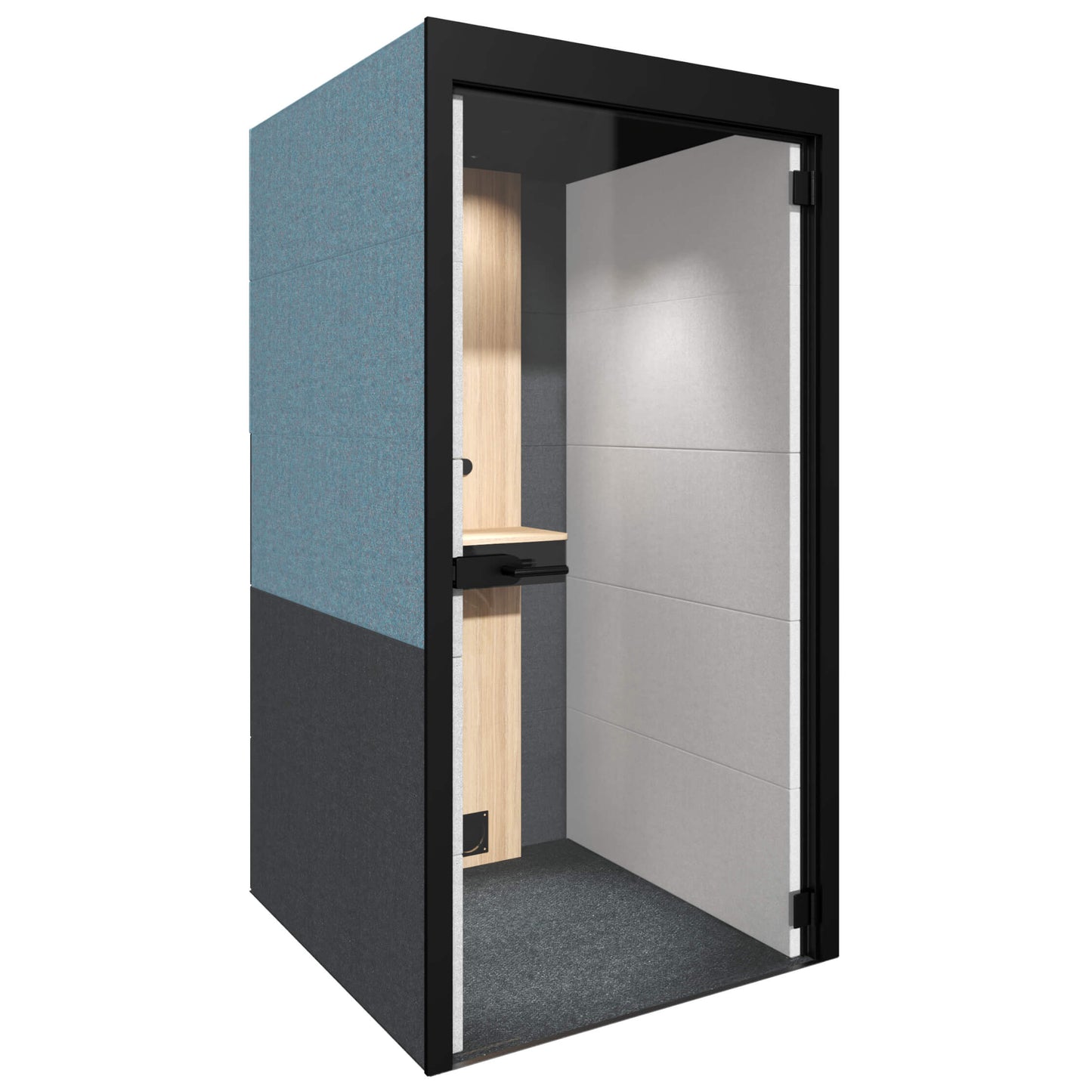 SILENT ROOM S - telephone box | Sound-absorbing telephone booth, upholstery fabrics BERTA / VELITO / SYNERGY