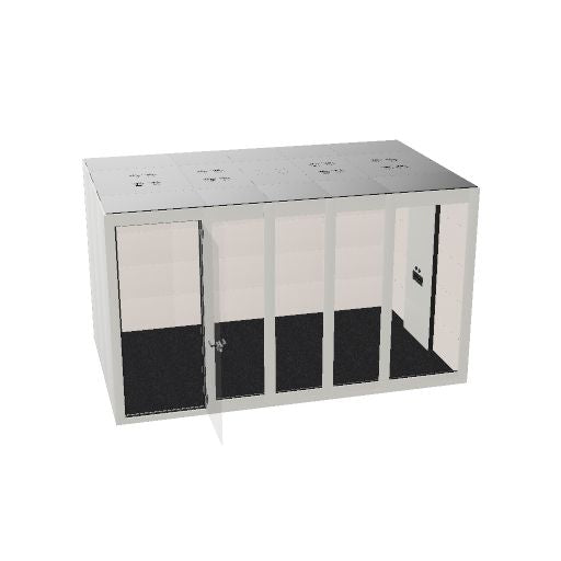 SILENT ROOM XL - MeetingBox | Room-in space, sound insulation, for 8 people, reference substances Berta / Synergy / Velito