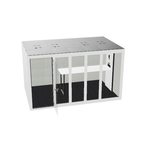 SILENT ROOM XL - Meetingbox | Raum-in-Raum, Schallschutz, Für 8 Personen, viele Farboptionen