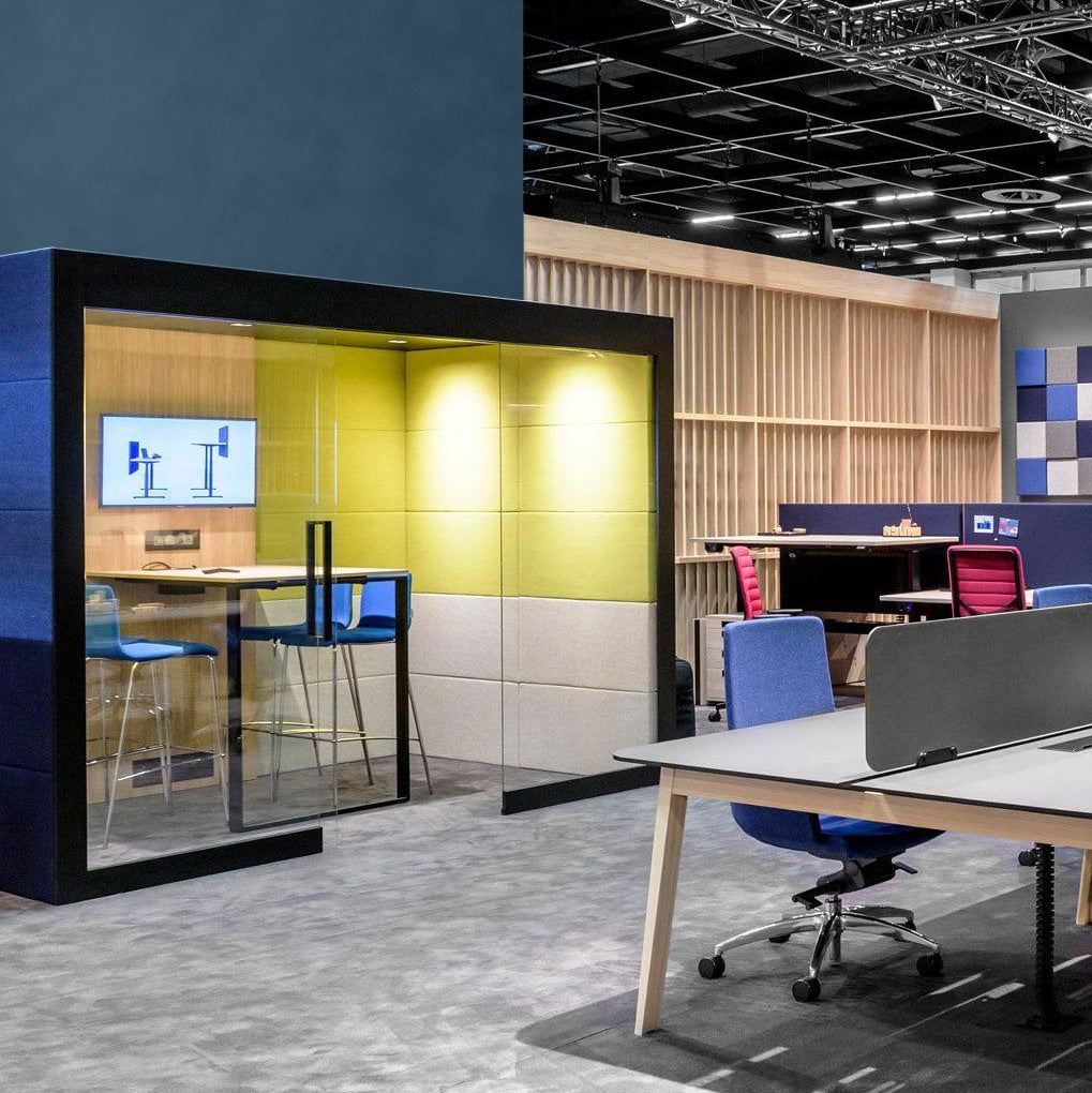 SILENT ROOM L - Meetingbox | Raum-in-Raum, Schallschutz, Für 4 Personen, viele Farboptionen