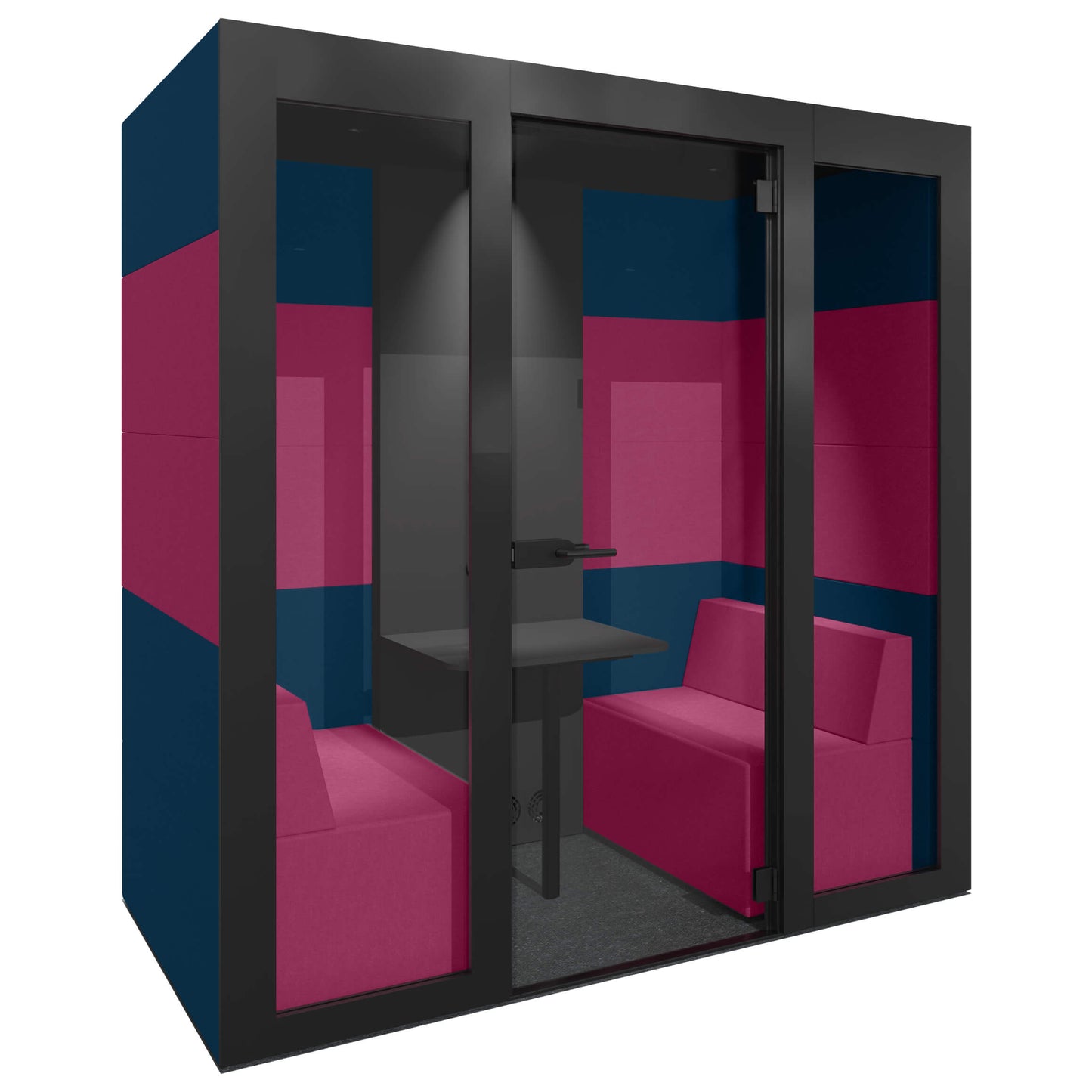 SILENT ROOM M - acoustic system | Room-in-room, soundproofing, for 2 people, upholstery fabrics BERTA / VELITO / SYNERGY