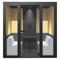 SILENT ROOM M - acoustic system | Room-in-room, soundproofing, for 2 people, upholstery fabrics BERTA / VELITO / SYNERGY