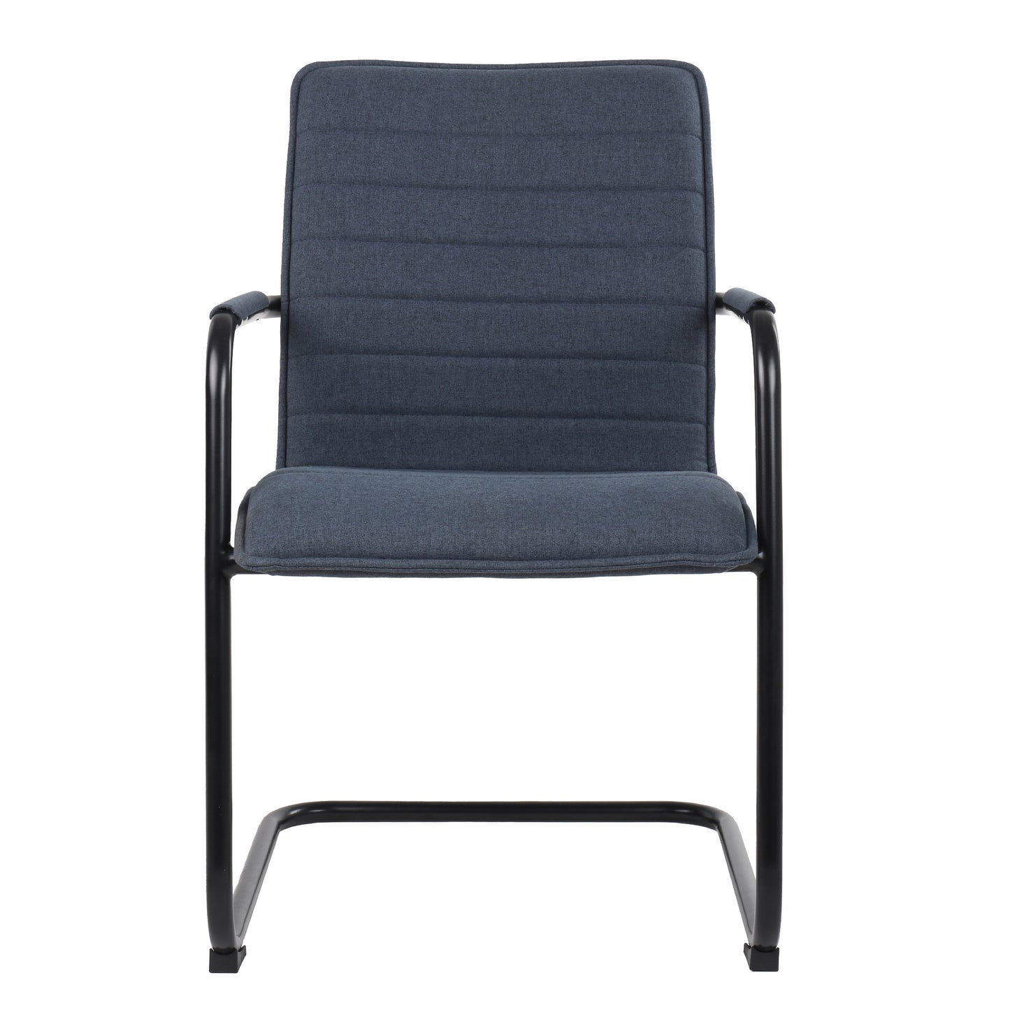 SILVIE Cantilever Chair | Fixed armrests, upholstered seat