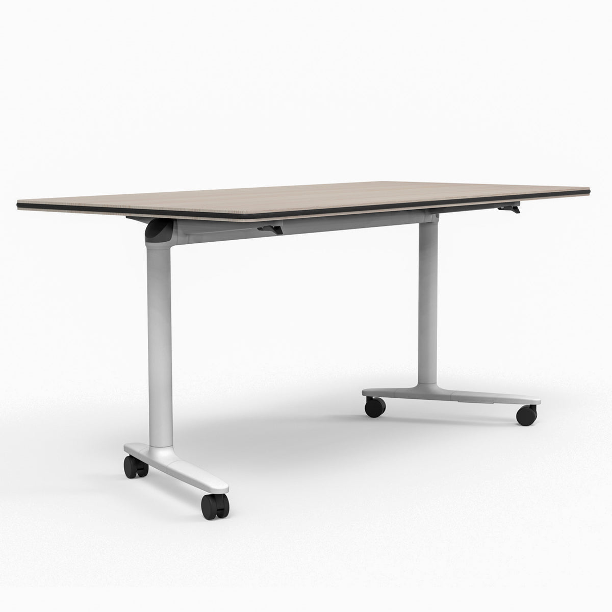 SKILL Schreibtisch | 1200-1800 x 740 mm, klappbar, stapelbar - 1 Lightbox Main Image