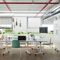SKILL Schreibtisch | 1200-1800 x 740 mm, klappbar, stapelbar - 18 Thumbnail Image