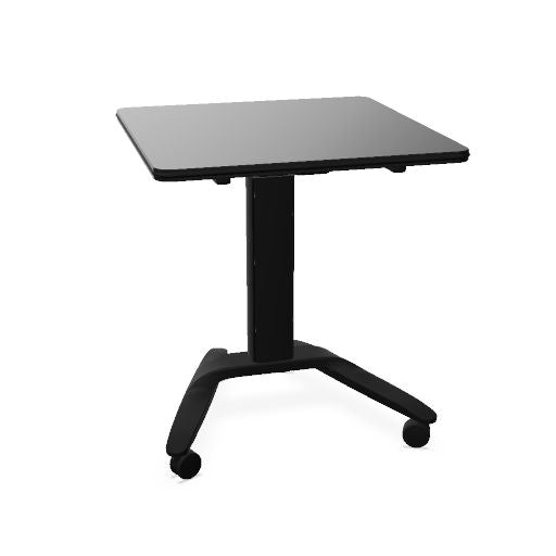 SKILL Schreibtisch | 670-1600 x 740-104 mm, klappbar, stapelbar, manuell höhenverstellbar