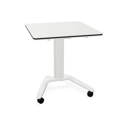 SKILL Schreibtisch | 670-1600 x 740-104 mm, klappbar, stapelbar, manuell höhenverstellbar