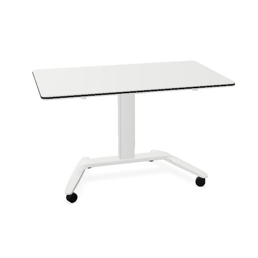 SKILL Schreibtisch | 670-1600 x 740-104 mm, klappbar, stapelbar, manuell höhenverstellbar
