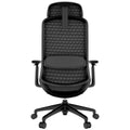 SMART ADJUST office swivel chair | Synchro mechanism, 4D armrests, optional headrest, Black  - 6 Thumbnail Image