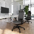 SMART ADJUST office swivel chair | Synchro mechanism, 4D armrests, optional headrest, Black  - 2 Thumbnail Image