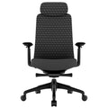SMART ADJUST office swivel chair | Synchro mechanism, 4D armrests, optional headrest, Black  - 3 Thumbnail Image
