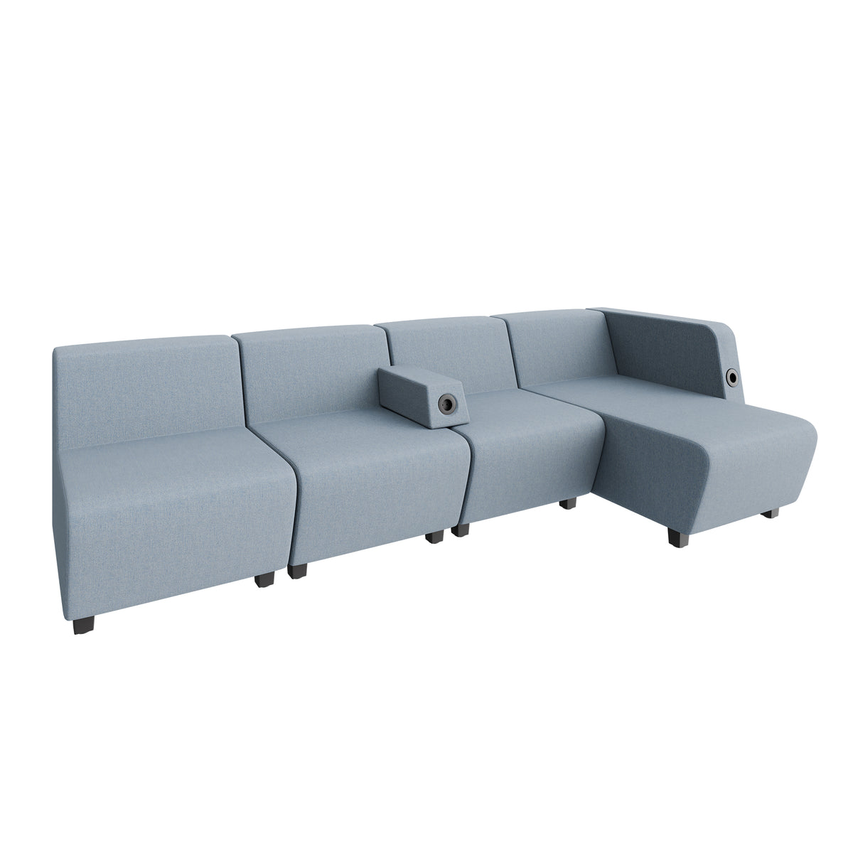 SOFT ROCK Sofa | 2526 x 690 mm, 4-Sitzer - 10 Lightbox Main Image