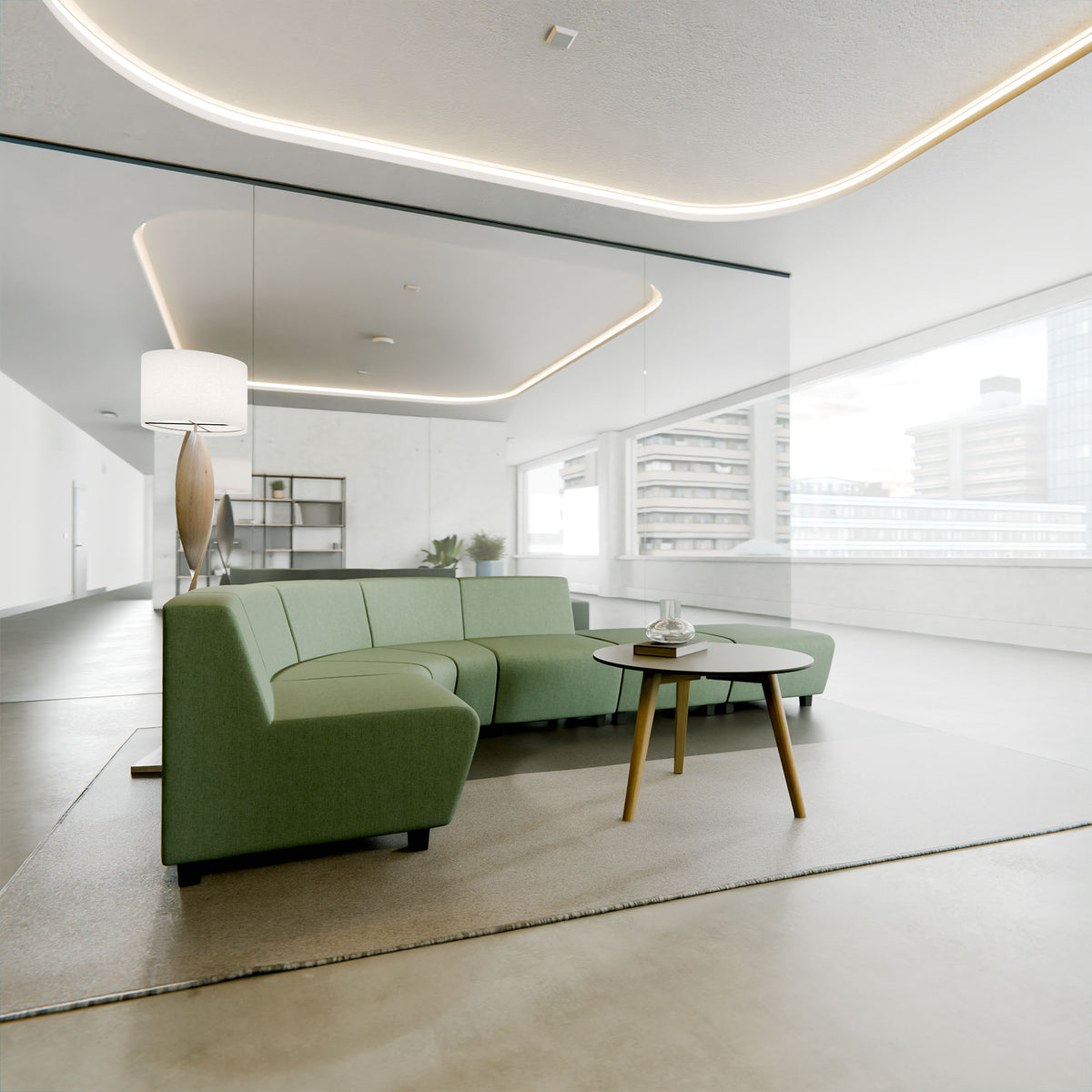 SOFT ROCK Sofa | 2956 x 690 mm, 7-Sitzer - 2 Lightbox Main Image