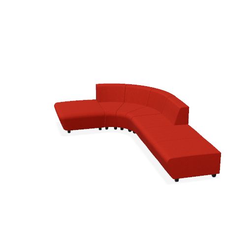 SOFT ROCK Sofa | 2956 x 690 mm, 7-Sitzer
