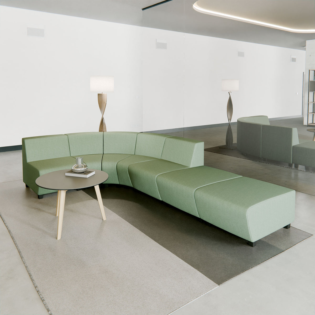 SOFT ROCK Sofa | 2956 x 690 mm, 7-Sitzer - 1 Lightbox Main Image