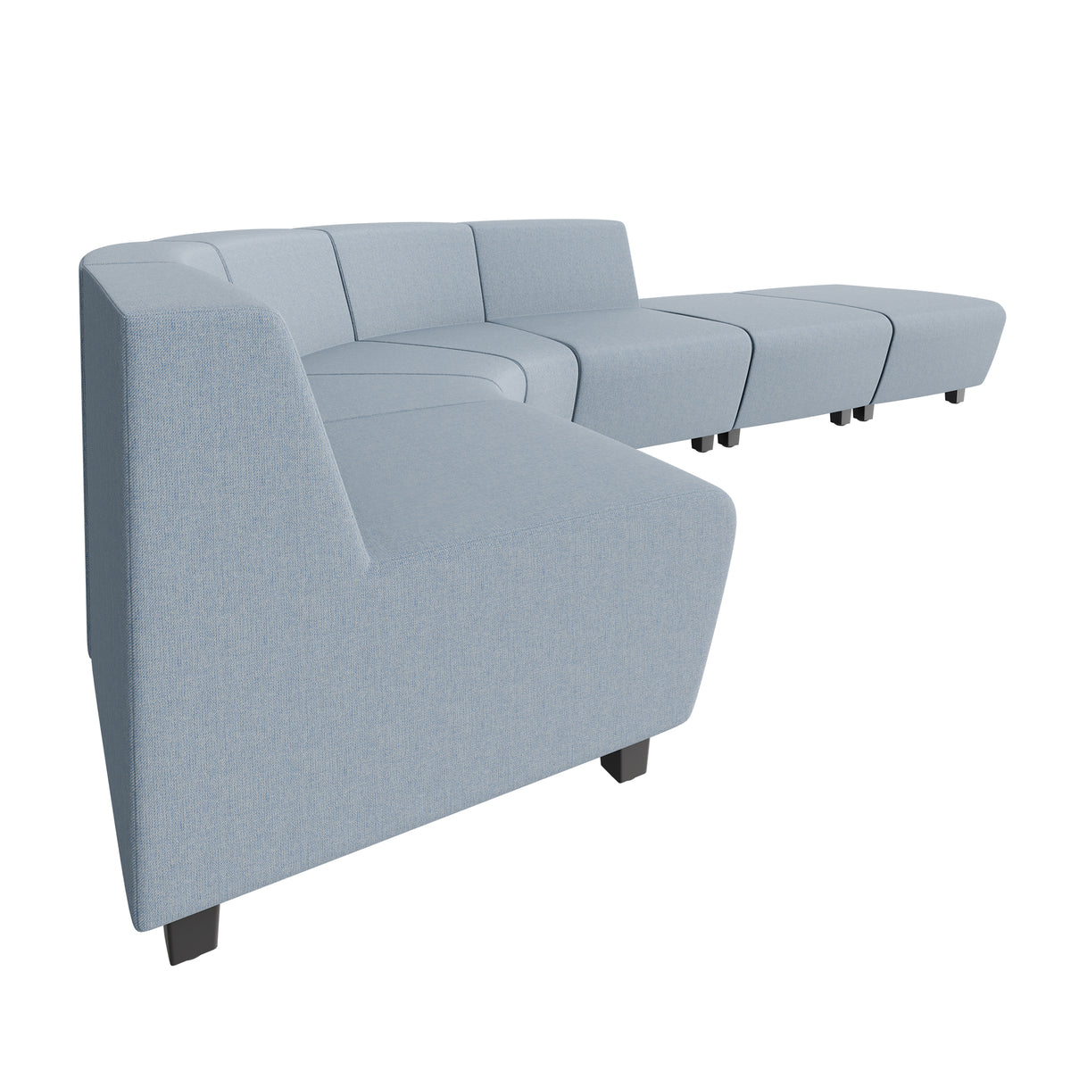 SOFT ROCK Sofa | 2956 x 690 mm, 7-Sitzer - 9 Lightbox Main Image
