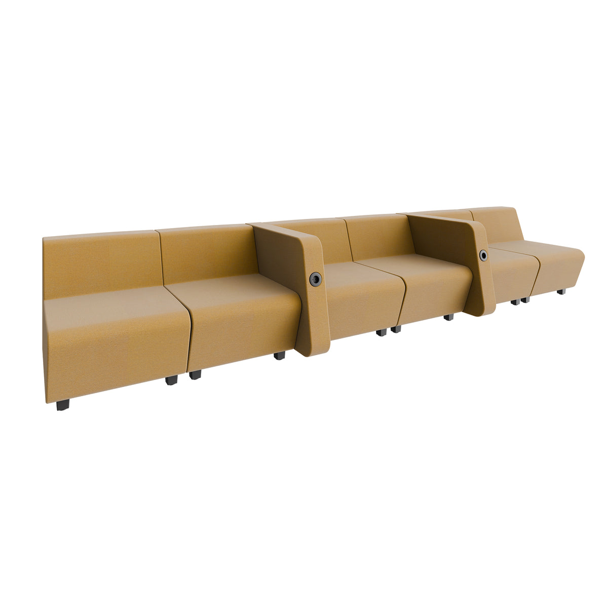 SOFT ROCK Sofa | 3852 x 690 mm, 6-Sitzer