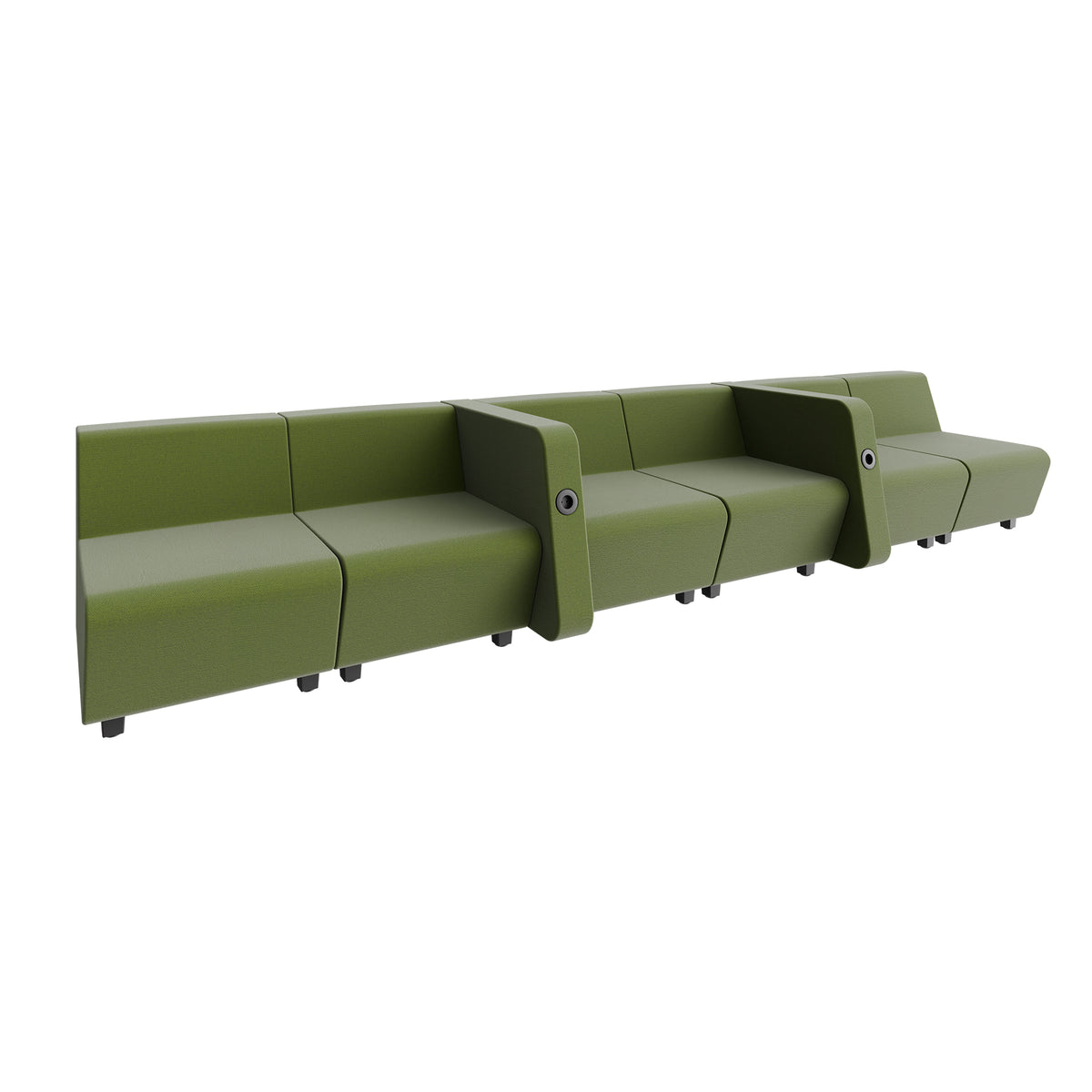 SOFT ROCK Sofa | 3852 x 690 mm, 6-Sitzer