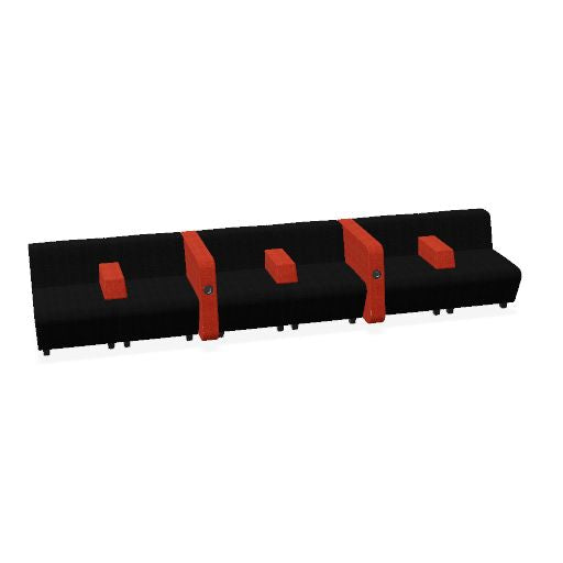 SOFT ROCK Sofa | 3852 x 690 mm, 6-Sitzer