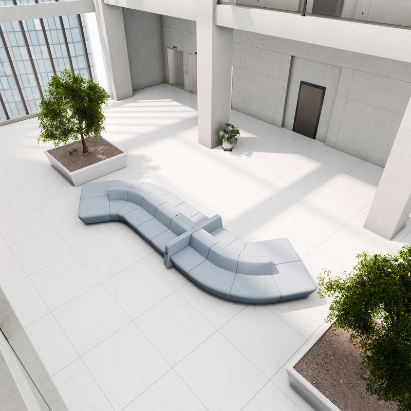 SOFT ROCK Sofa | 4883 x 690 mm, 20-Sitzer - 4 Main Image