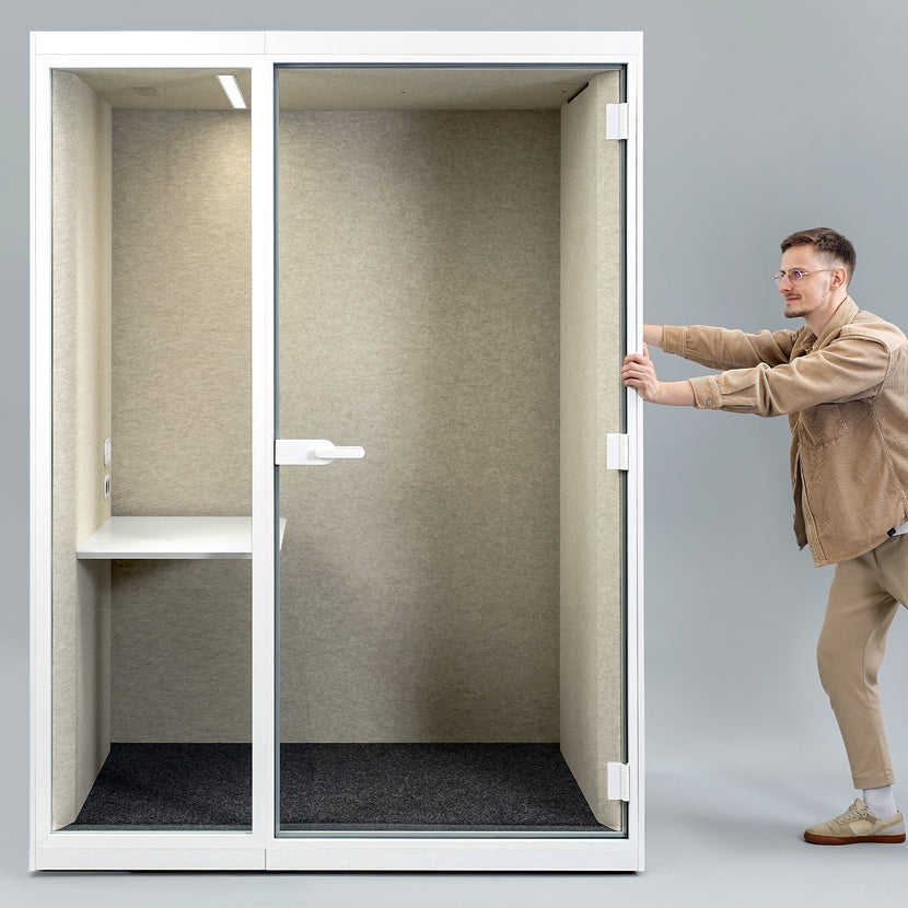 SONUS S Plus Telefonbox | Raum-in-Raum, Schallschutz, Für 1 Personen