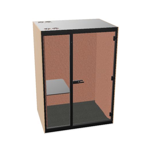 SONUS S Plus Telefonbox | Raum-in-Raum, Schallschutz, Für 1 Personen