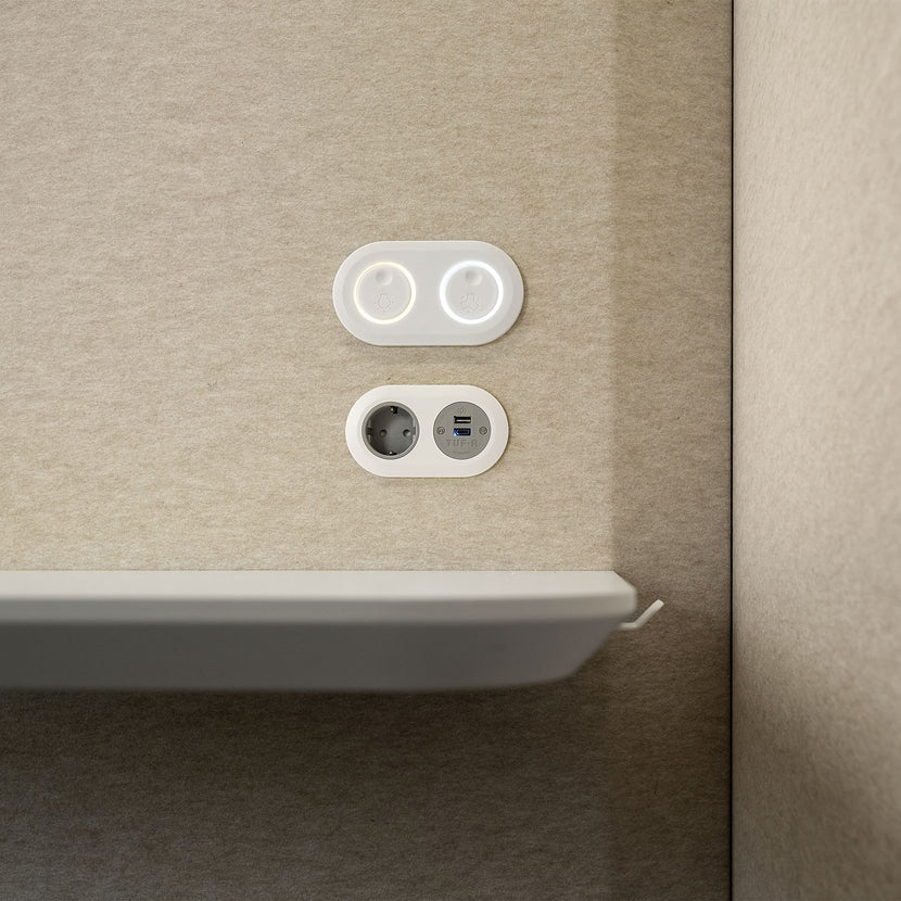 SONUS S Plus Telefonbox | Raum-in-Raum, Schallschutz, Für 1 Personen