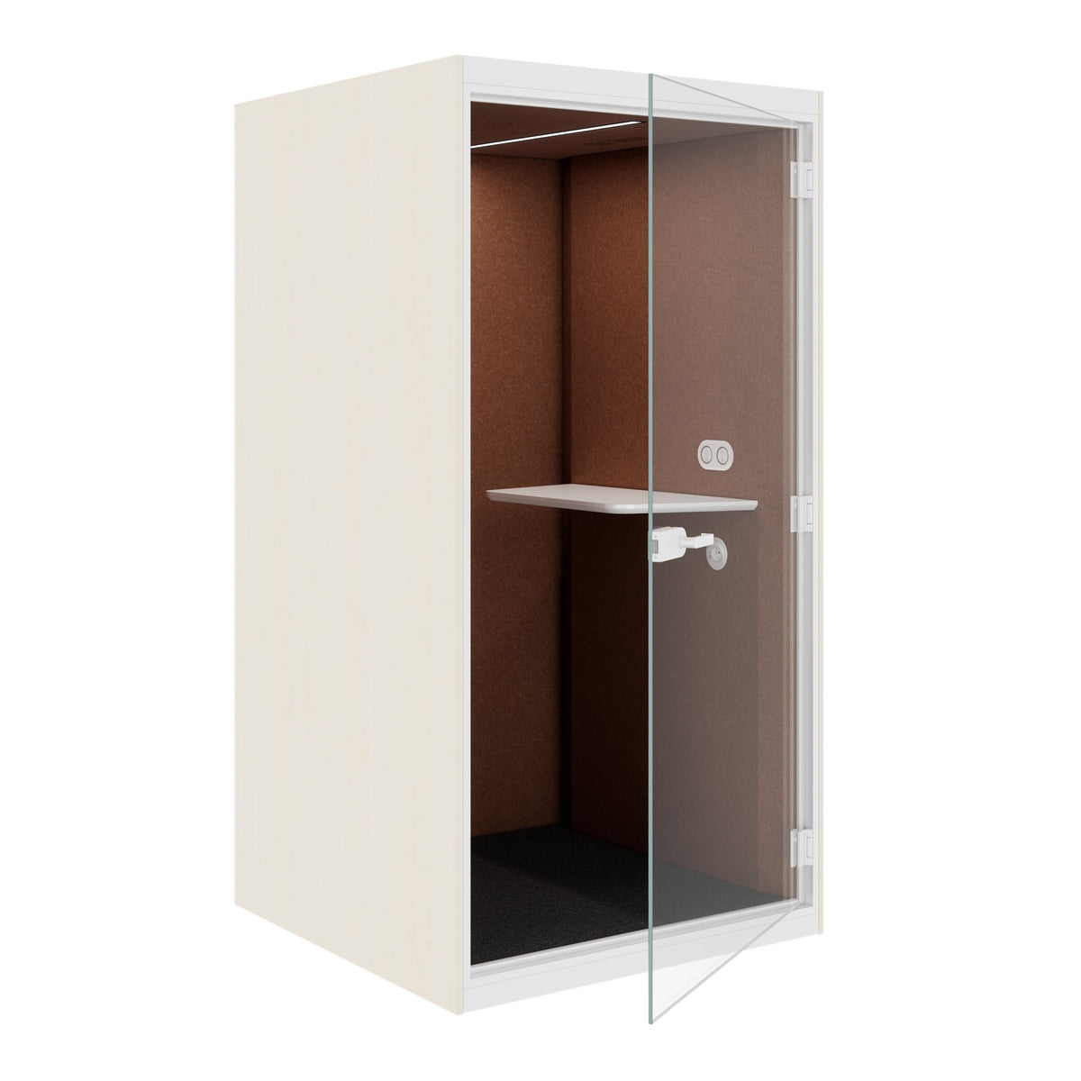 SONUS S Telefonbox | Premium Raum-in-Raum, Schallschutz, Für 1 Personen - 16 Lightbox Main Image