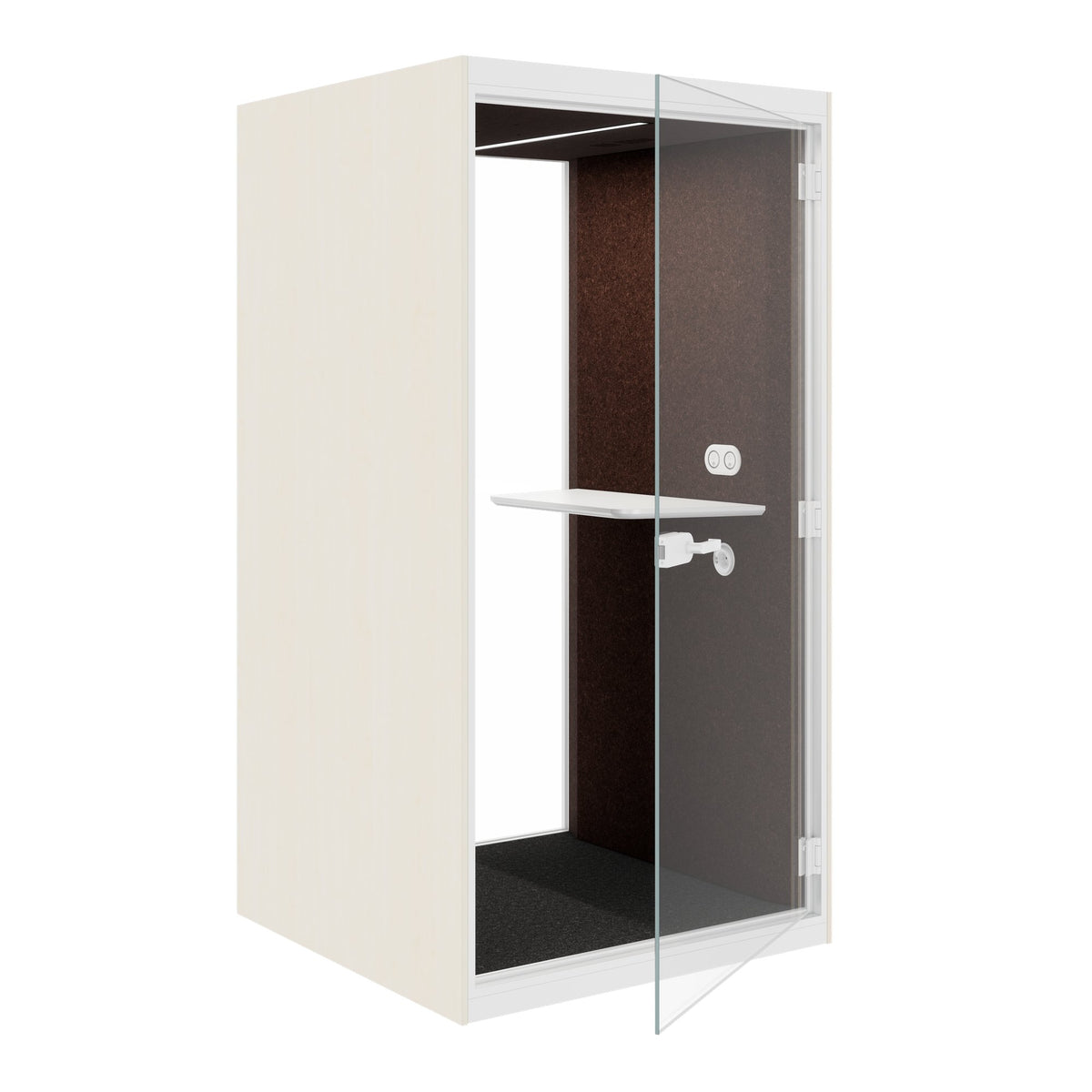 SONUS S Telefonbox | Premium Raum-in-Raum, Schallschutz, Für 1 Personen - 19 Lightbox Main Image