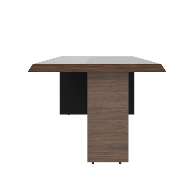 SORANO Chefschreibtisch | 2100 x 730 mm, Seitenwange mit Standfuß - 7 Main Image