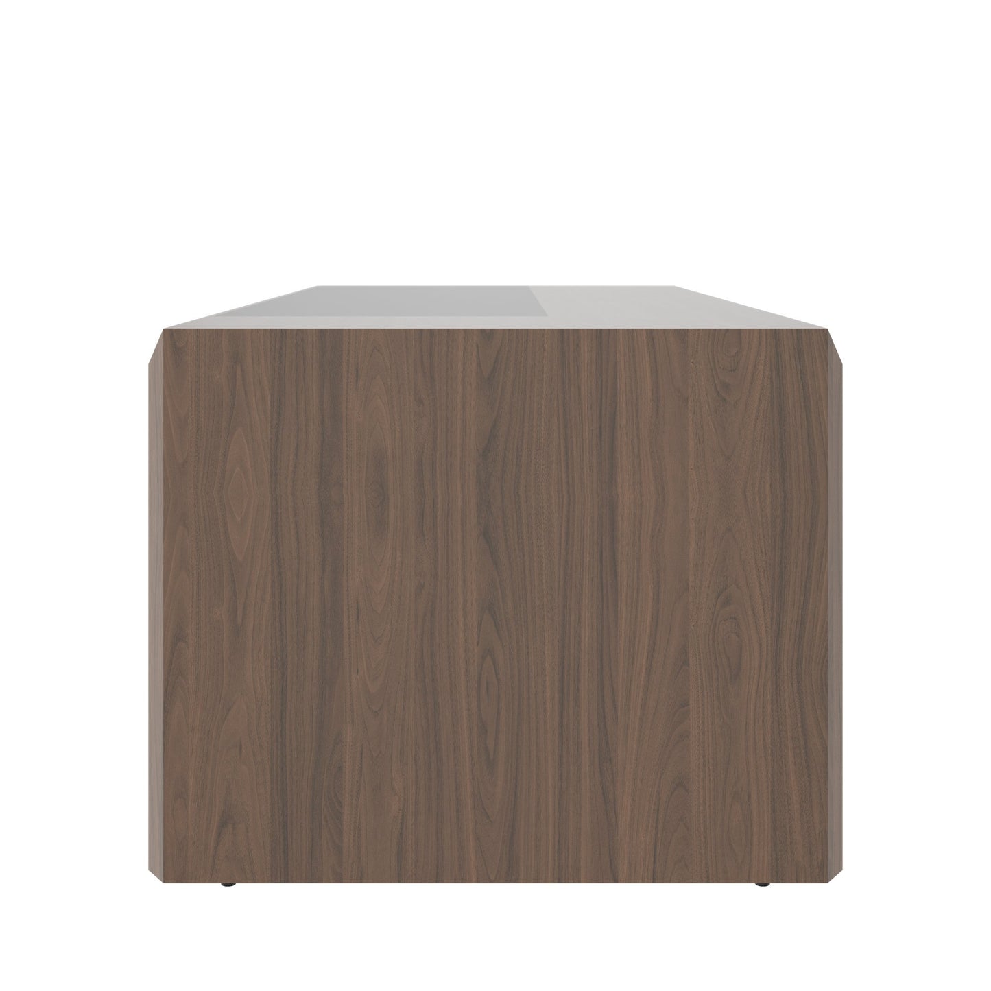 SORANO Chefschreibtisch | 2100 x 730 mm, Seitenwange mit Standfuß