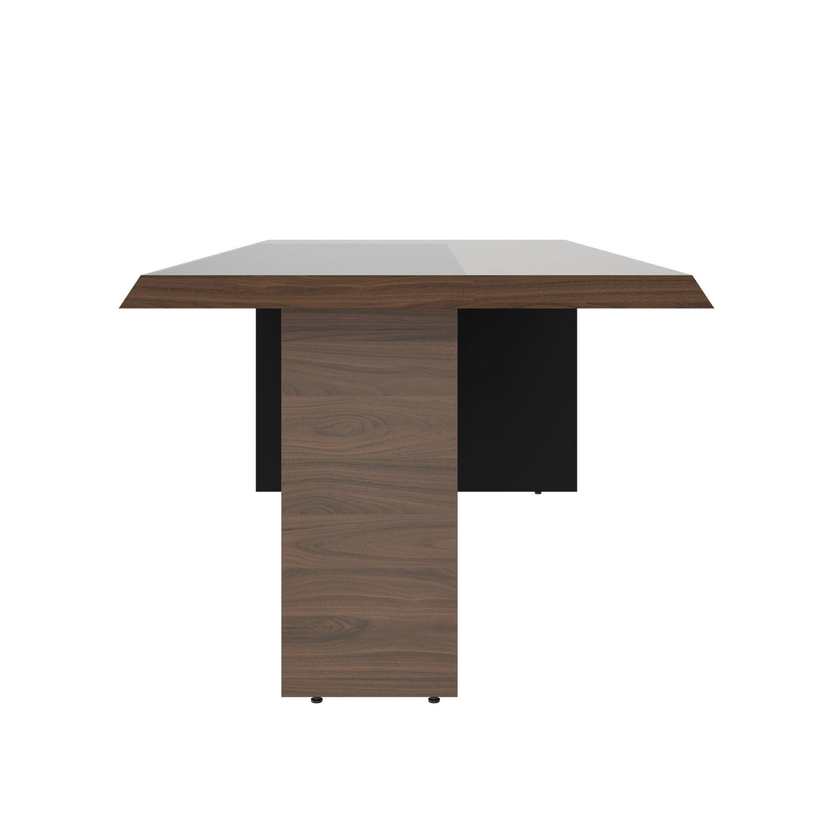 SORANO Chefschreibtisch | 2100 x 730 mm, Seitenwange mit Standfuß
