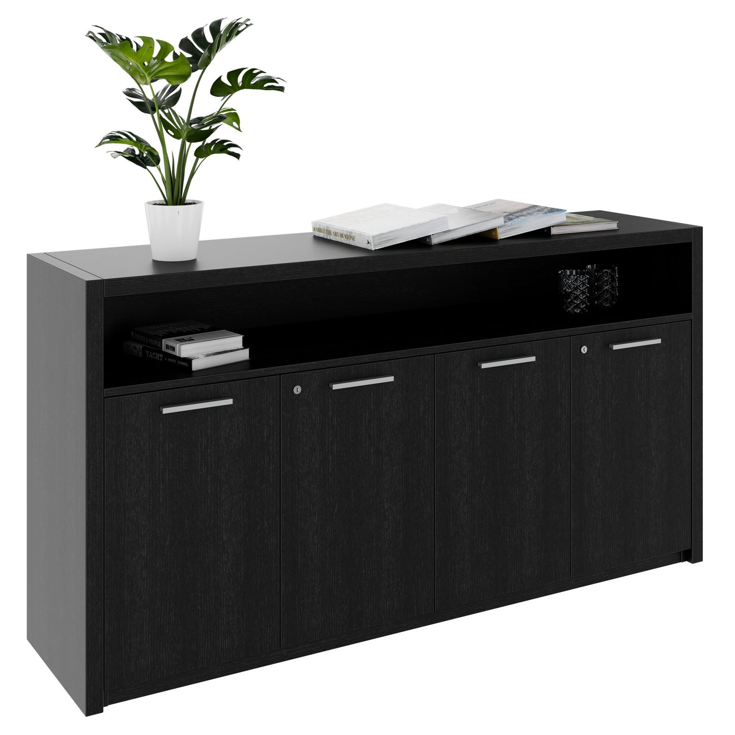 Bouchage Stratego | 1680 x 890 mm, chêne noir