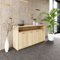 STRATEGO Sideboard | 1680 x 890 mm, Wildeiche