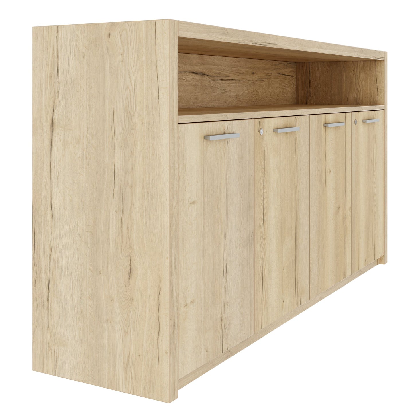 STRATEGO Sideboard | 1680 x 890 mm, Wildeiche