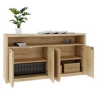 STRATEGO Sideboard | 1680 x 890 mm, Wildeiche