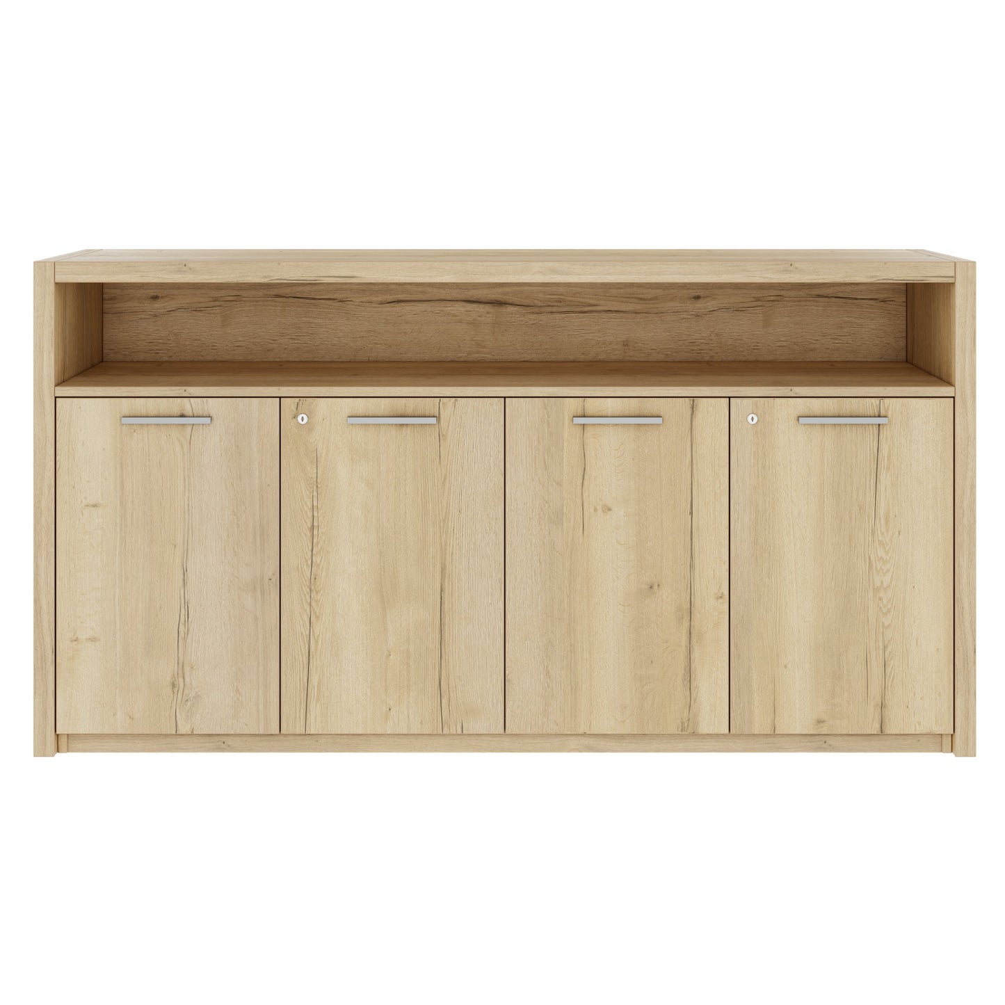 STRATEGO Sideboard | 1680 x 890 mm, Wildeiche