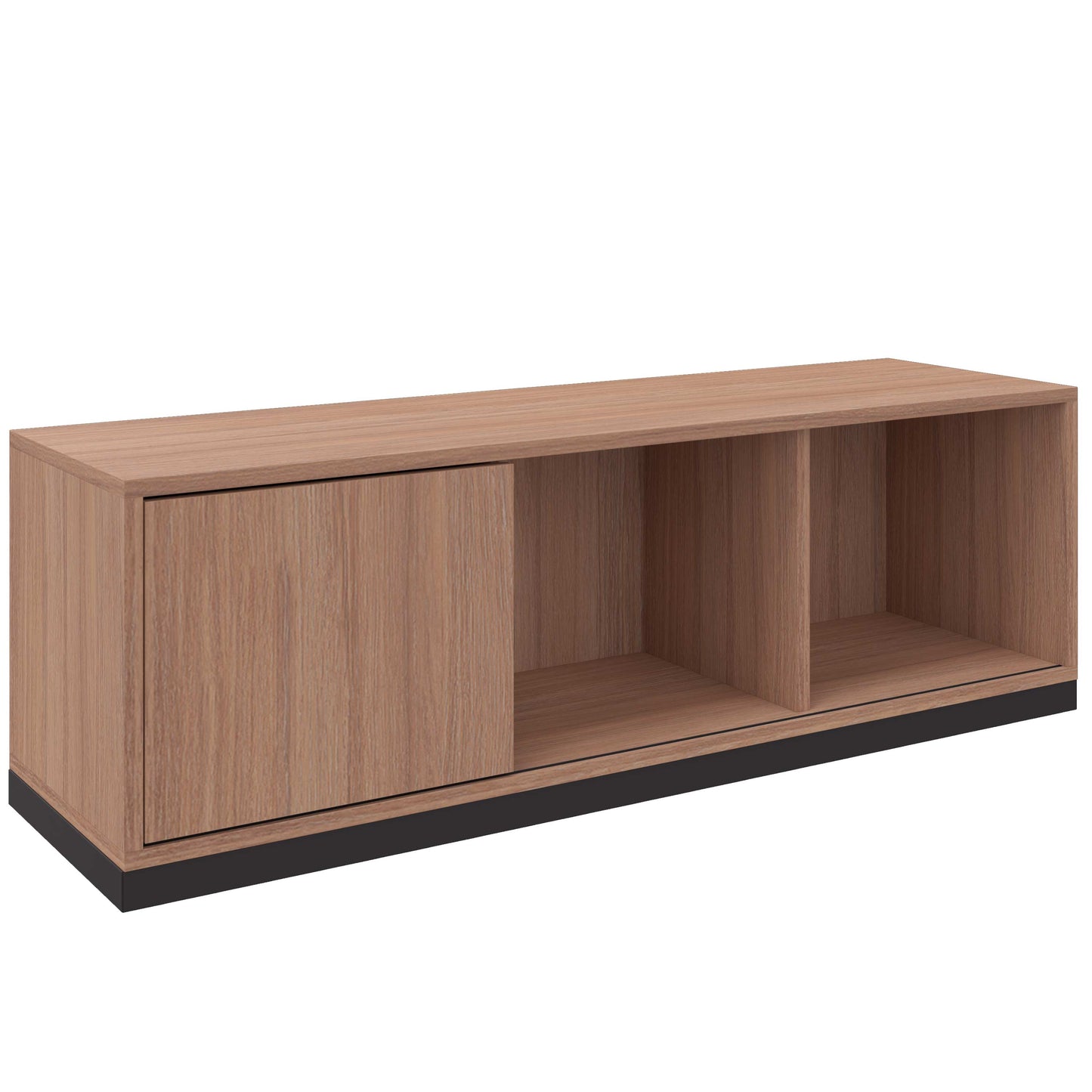 CHOICE Cabinet di porta scorrevole | 1 OH, 1200 x 410 mm, quercia ambra