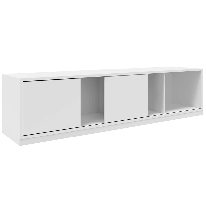CHOICE Schiebetürenschrank | 1 OH, 1600 x 410 mm, Weiss
