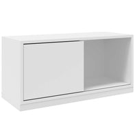 CHOICE Sliding door cabinet | 1 Oh, 800 x 410 mm, white