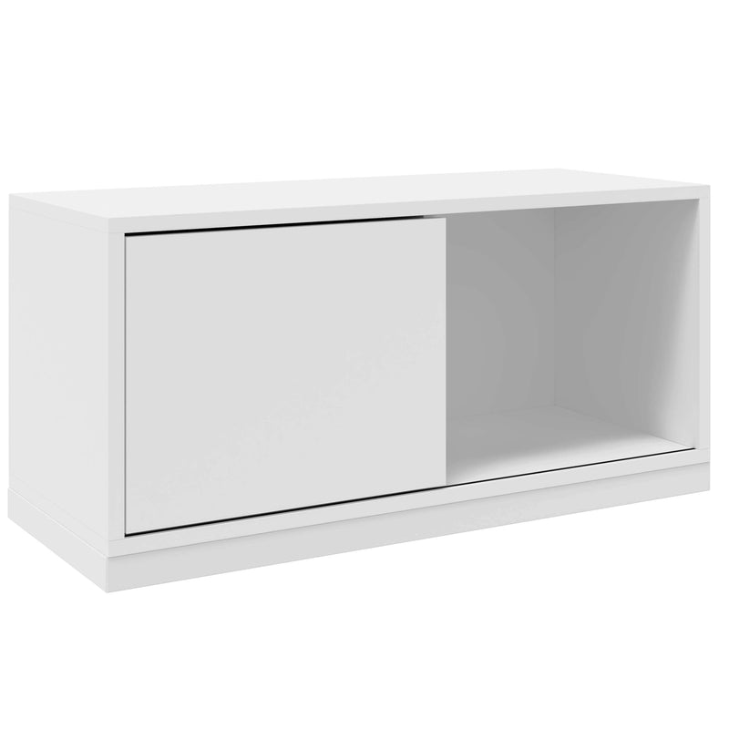 CHOICE Schiebetürenschrank | 1 OH, 800 x 410 mm, Weiß - 2 Main Image