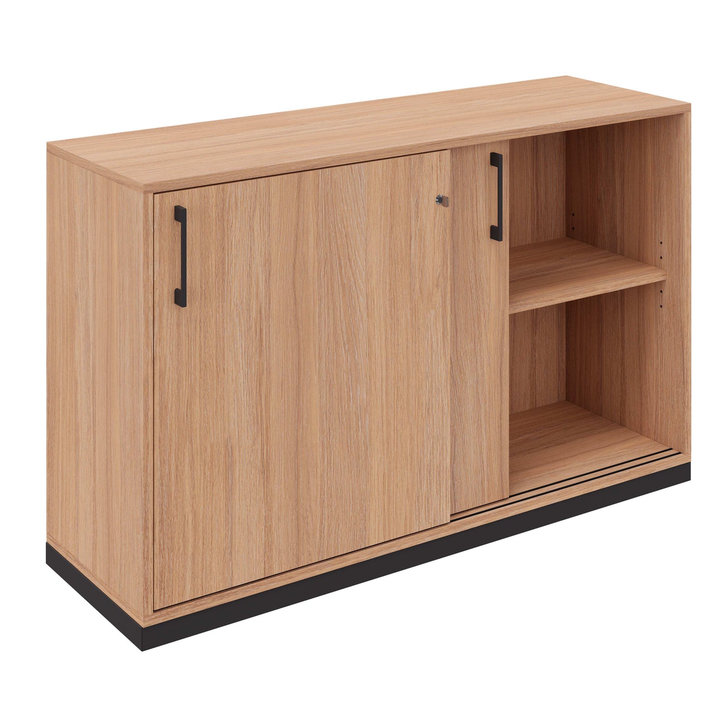 CHOICE Armoire de porte coulissante | 2 oh, 1200 x 760 mm, chêne ambre