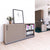 CHOICE Armoire de porte coulissante | 2 oh, 1600 x 760 mm, gris de chêne nord / cubanite gris